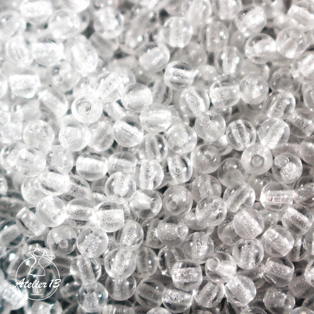 Round 3 мм Crystal (#00030), 50 шт